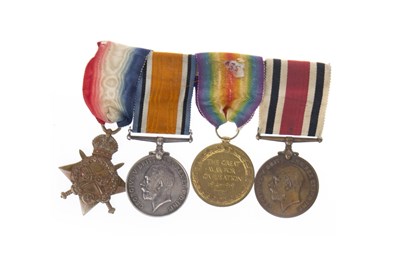 Lot 1616 - A MEDAL GROUP AWARDED TO H. COLLETT