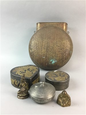 Lot 282 - A LOT OF EASTERN BRASS WARES