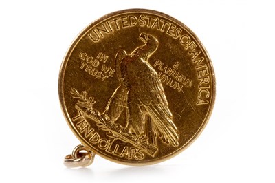 Lot 538 - A USA TEN DOLLARS GOLD COIN, 1932