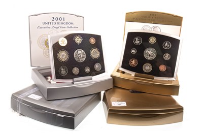 Lot 574 - FOUR THE ROYAL MINT EXECUTIVE PROOF COLLECTIONS
