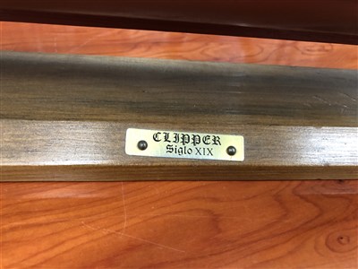 Lot 320 - A MODEL OF THE CLIPPER 'SIGLO XIX'