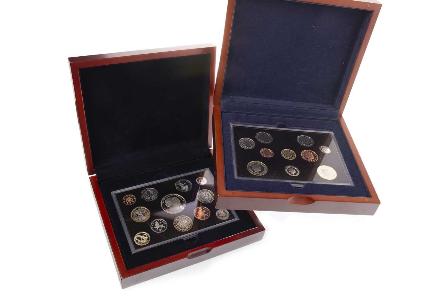 Lot 587 - TWO THE ROYAL MINT EXECUTIVE PROOF COLLECTIONS