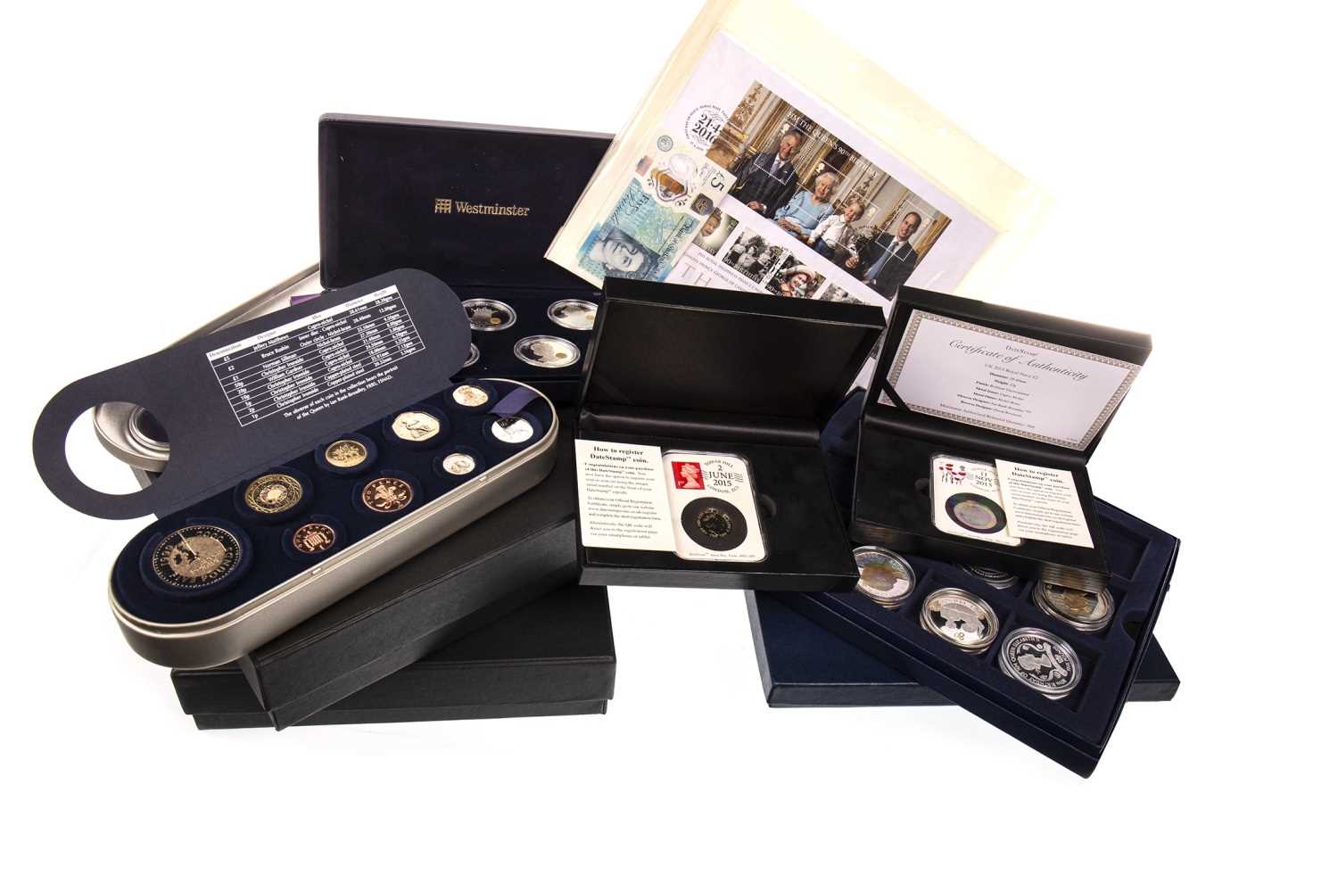 Lot 590 - A GROUP OF COLLECTIBLE COINS AND SETS
