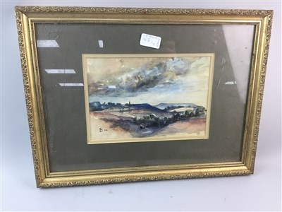 Lot 47 - FOUR WATERCOLOURS BY VARIOUS ARTISTS