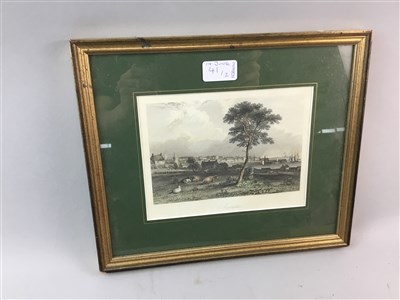 Lot 41 - A PAIR OF ENGRAVINGS DEPICTING CRAIL AND ANSTRUTHER