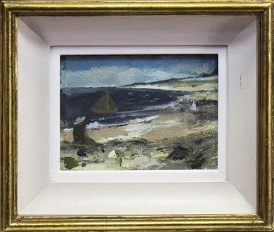 Lot 522 - SAILING IN THE BAY, AN OIL BY JOHN BYRNE