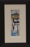 Lot 240 - BRYAN EVANS, REFLECTIONS AT ST ENOCH SQUARE...