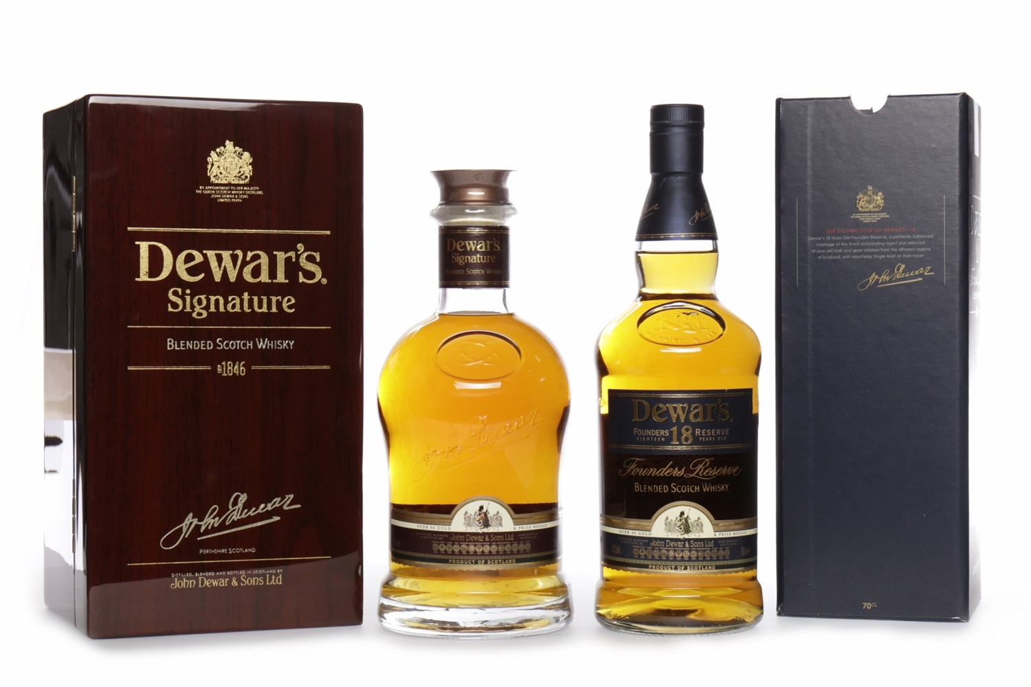 Lot 1019 - DEWAR'S SIGNATURE Blended Scotch Whisky.