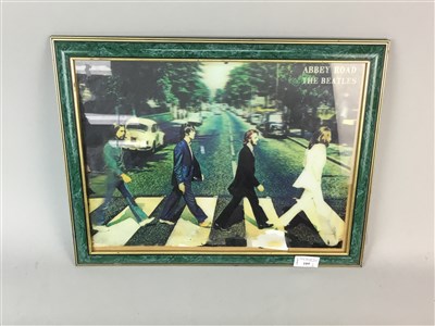 Lot 109 - THE BEATLES ABBEY ROAD HOLOGRAPHIC PICTURE