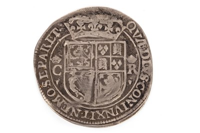 Lot 603 - A SCOTTISH SILVER CHARLES I 12 SHILLING COIN