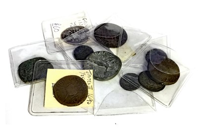 Lot 605 - TEN VARIOUS ANCIENT AND OTHER COINS