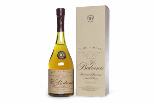 Lot 1021 - BALVENIE FOUNDER'S RESERVE 10 YEARS OLD Active....