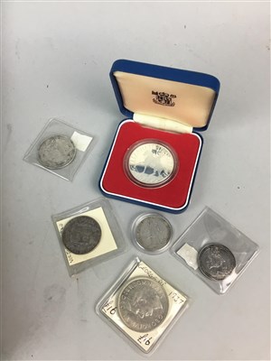 Lot 233 - COINAGE SETS, SILVER AND OTHER COINS AND BANKNOTES