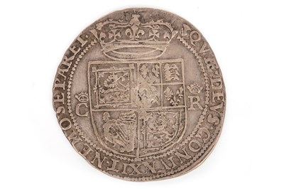 Lot 617 - A SCOTTISH SILVER CHARLES I 12 SHILLING COIN