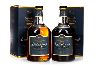 Lot 36 - TWO LITRE BOTTLES OF DALWHINNIE 1981 DISTILLERS EDITION