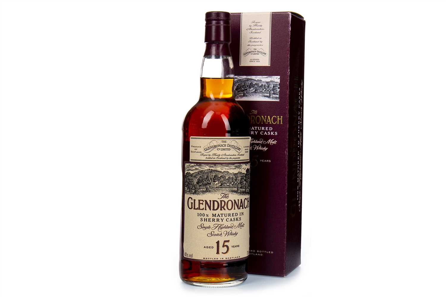 Lot 56 - GLENDROANCH AGED 15 YEARS