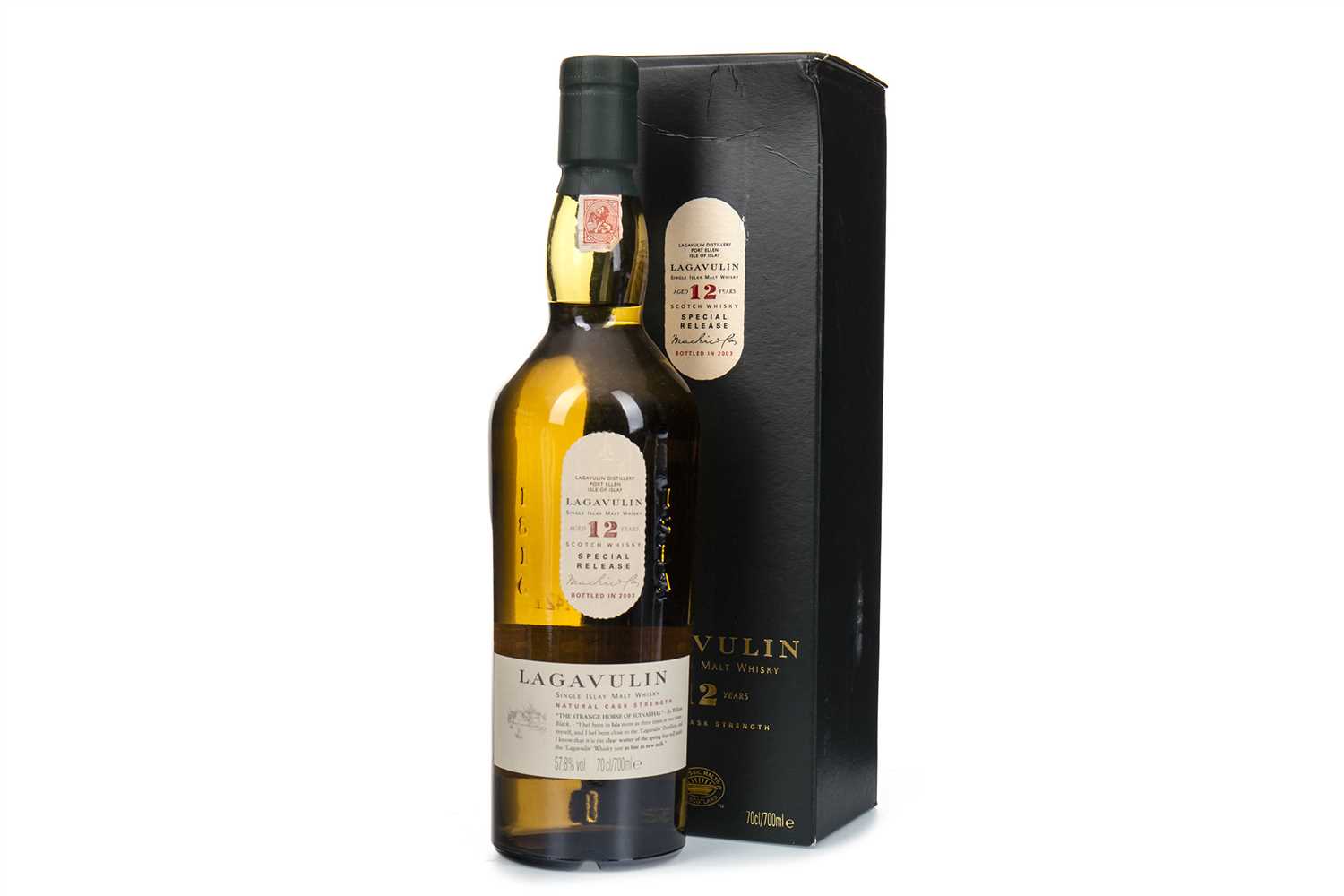 Lot 71 - LAGAVULIN AGED 12 YEARS - 2003 RELEASE