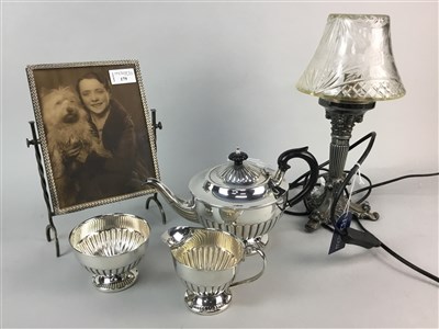 Lot 179 - A GROUP OF SILVER PLATED ITEMS