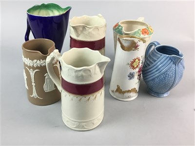 Lot 297 - A COLLECTION OF CERAMIC JUGS