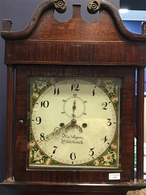 Lot 1433 - AN EARLY 19TH CENTURY LONGCASE CLOCK BY THOS. JOYCE OF WHITCHURCH