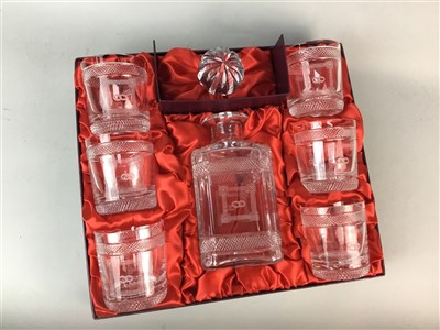 Lot 181 - A SUITE OF STAFFORDSHIRE CRYSTAL TABLE GLASS