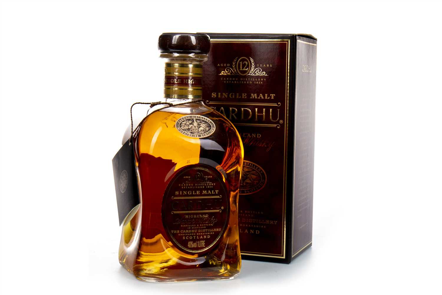 Lot 335 - CARDHU 12 YEARS OLD - ONE LITRE