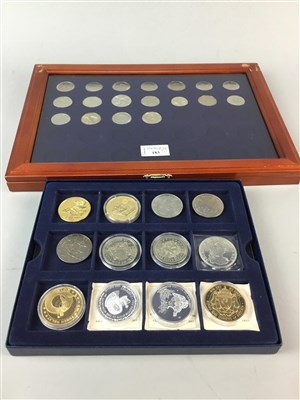 Lot 183 - THREE CASES OF ASSORTED COINS