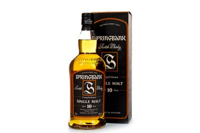 Lot 345 - SPRINGBANK AGED 10 YEARS