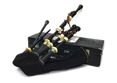 Lot 3 - A SET OF HIGHLAND BAGPIPES