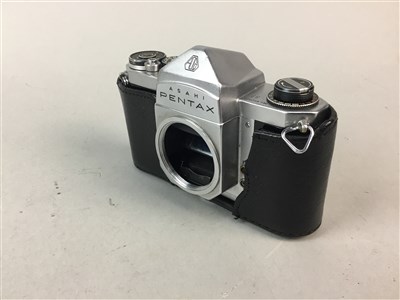 Lot 311 - A PENTAX ASAHI CAMERA AND OTHER ITEMS