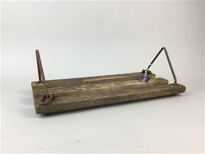 Lot 326 - A CHILD'S TREE SWING AND LADDER