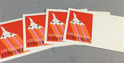 Lot 277 - A COLLECTION OF CONCORDE FIRST DAY COVERS