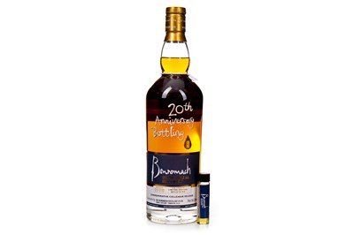 Lot 117 - BENROMACH 1998 20TH ANNIVERSARY BOTTLING - COMMEMORATIVE COLLEAGUE RELEASE