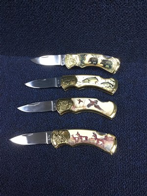 Lot 347 - A COLLECTION OF TWENTY THREE FRANKLIN MINT COLLECTORS KNIVES