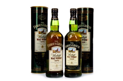 Lot 350 - FAMOUS GROUSE MALT 1992 AND 1989
