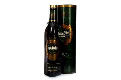 Lot 368 - GLENFIDDICH CASK STRENGTH 15 YEARS OLD