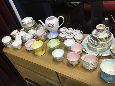 Lot 344 - A LOT OF SIX PART TEA SERVICES