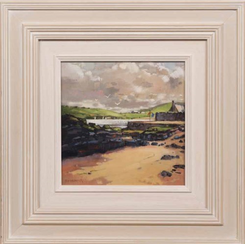 Lot 320 - * ED HUNTER, SAND END oil on canvas board,...