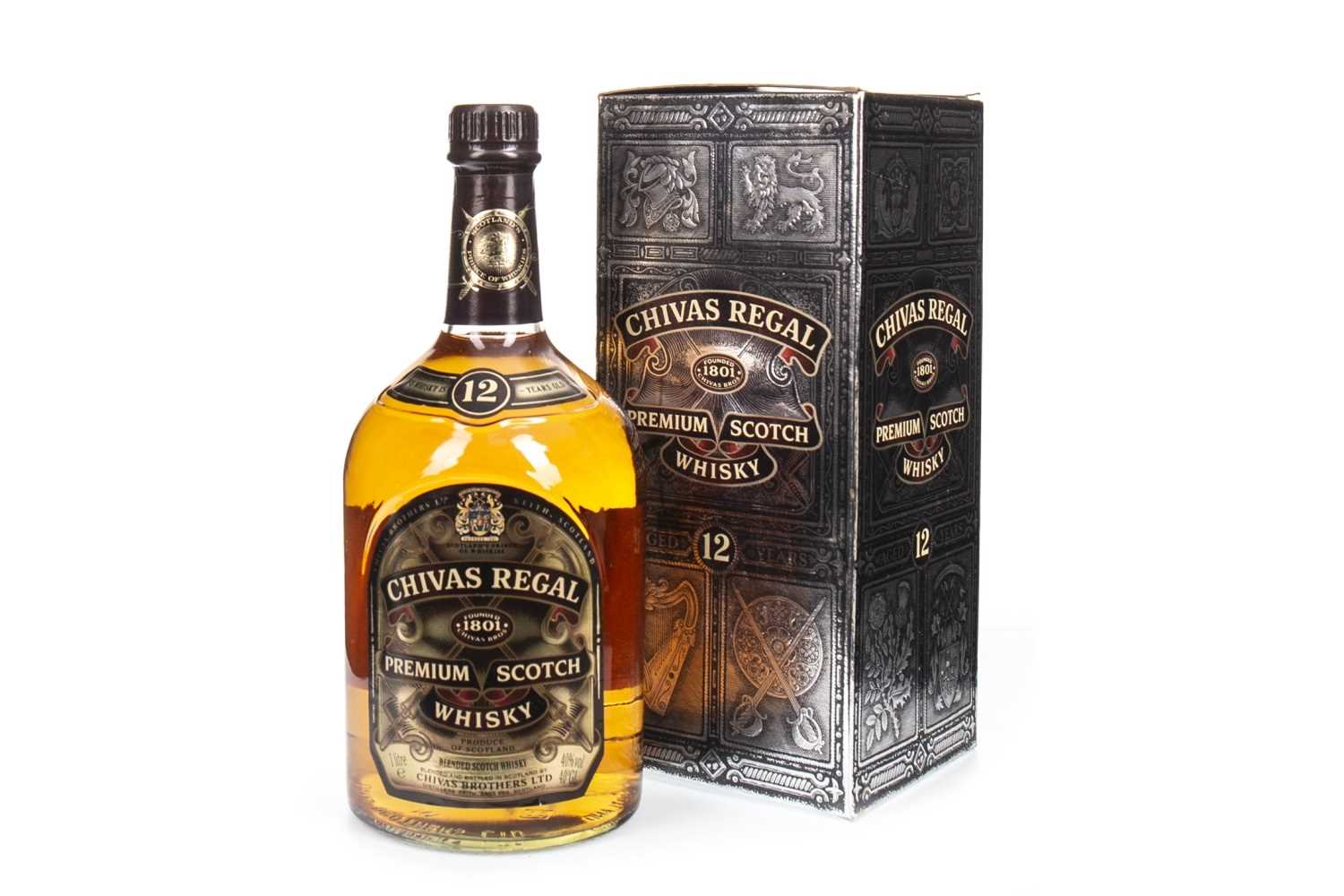 Lot 422 - CHIVAS REGAL 12 YEARS OLD - ONE LITRE