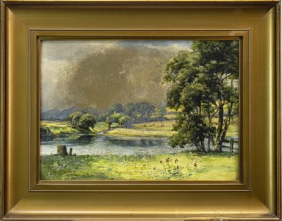 Lot 439 - A PAIR OF LANDSCAPES, BY CHRIS MEADOWS