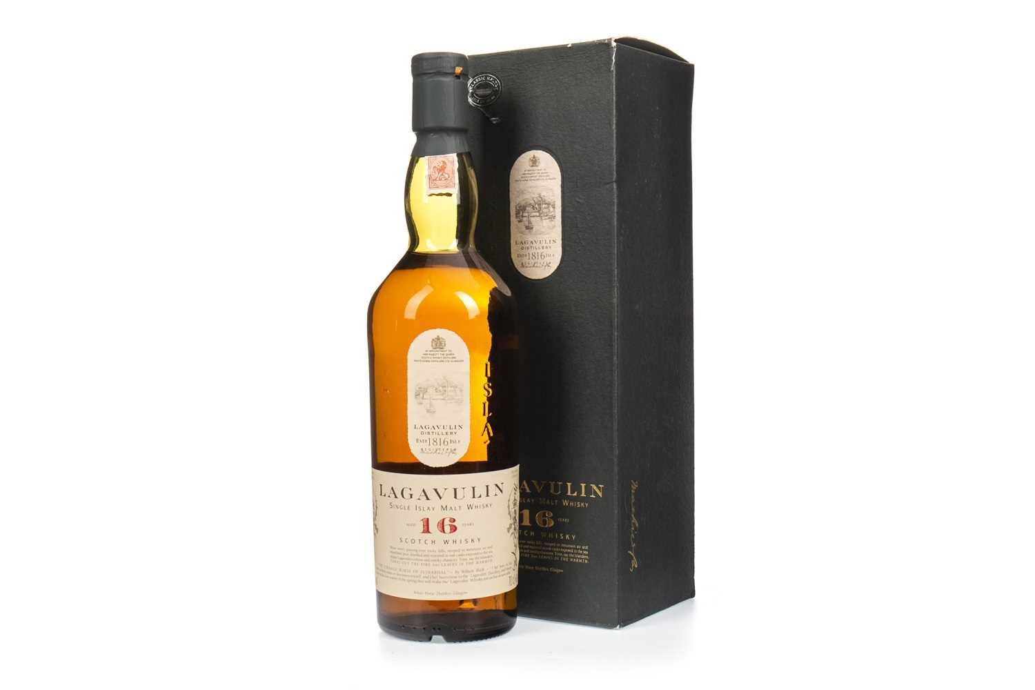 Lot 181 - LAGAVULIN AGED 16 YEARS WHITE HORSE DISTILLERS