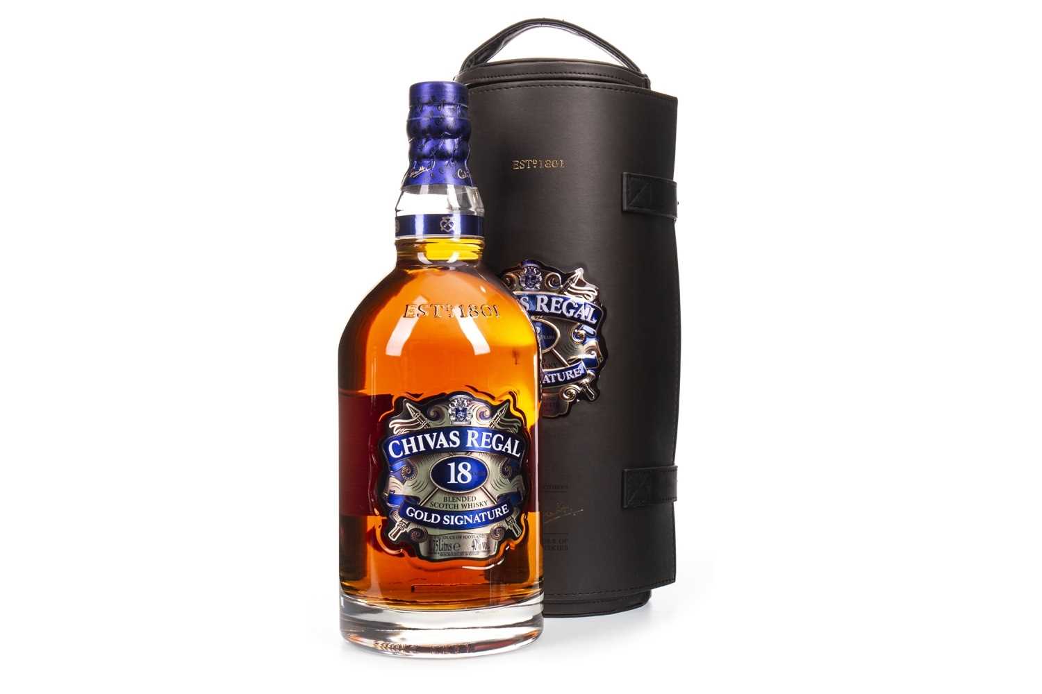Lot 177 - CHIVAS REGAL GOLD SIGNATURE AGED 18 YEARS - 1.75 LITRES
