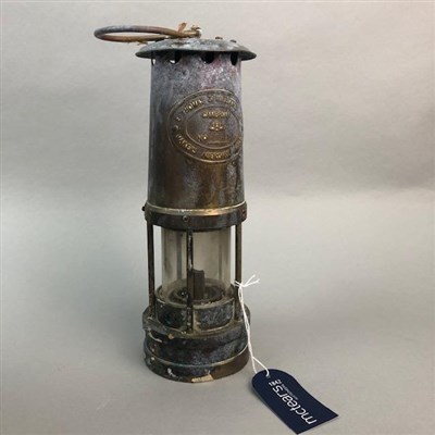 Lot 57 - A THOMAS & WILLIAMS CAMBRIAN MINER'S LAMP