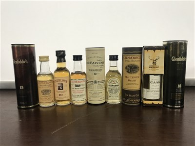 Lot 380 - APPROXIMATELY 40 WHISKY MINIATURES