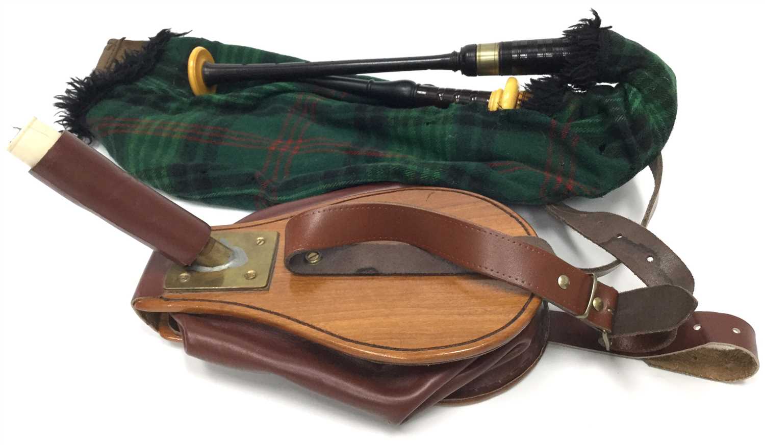 Lot 38 - A SET OF SCOTTISH SMALL PIPES