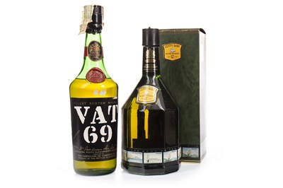 Lot 458 - CUTTY SARK AGED 12 YEARS AND VAT 69