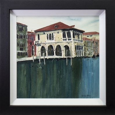 Lot 541 - COLOURS OF VENICE II,  BY SUSAN BROWN