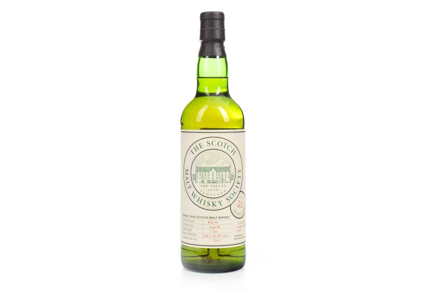 Lot 200 - GLEN SCOTIA 1991 SMWS 93.2 AGED 7 YEARS