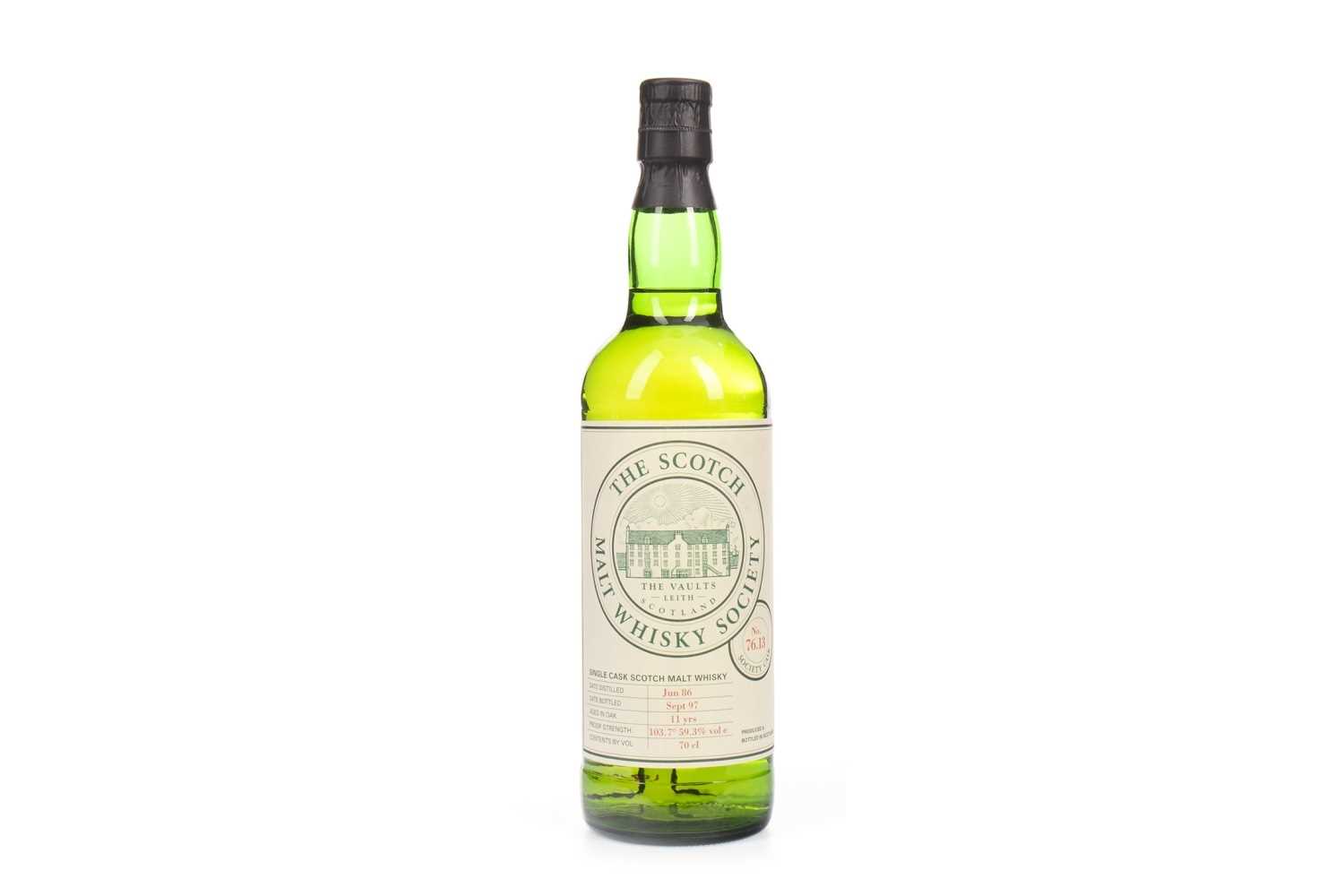 Lot 189 - MORTLACH 1986 SMWS 76.13 AGED 11 YEARS