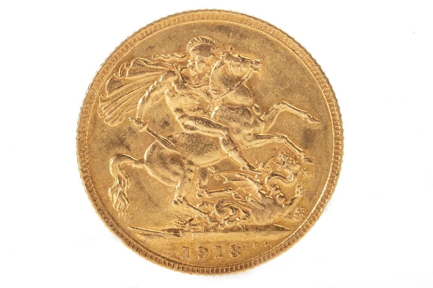 Lot 506 - A GOLD SOVEREIGN, 1913